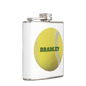 Flasques Boule de Tennis Jaune Personnalisée (Droite)