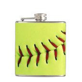 Flasques Boule jaune du base-ball (Devant)