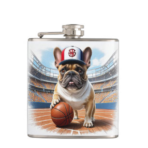 Flasques Bouledogue français Basketball Bulldog Fête des Pè