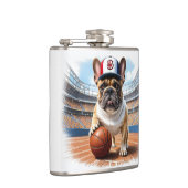 Flasques Bouledogue français Basketball Bulldog Jour de la  (Droite)