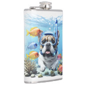 Flasques Bouledogue français en vacances French Bulldog (Droite)