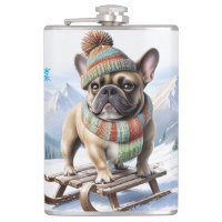 Bouledogue français traîneau French Bulldog