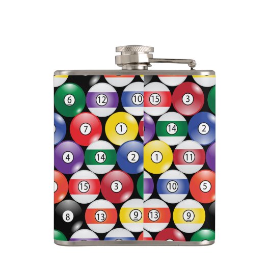 Flasques Boules de billard Monogram (Dos)