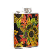 Flasques Bouquet d'automne noir (Droite)