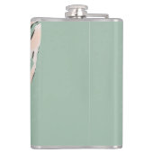 Flasques Bouquet de citrouilles squelettes Halloween (Dos)