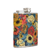 Flasques Bouquet de fleurs - roses, pivoines, marguerites e (Droite)