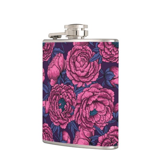 Flasques Bouquet de galets roses (Gauche)