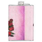 Flasques Bouquet de roses rouges (Dos)