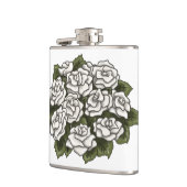 Flasques Bouquet Rose blanche (Gauche)
