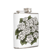 Flasques Bouquet Rose blanche (Droite)