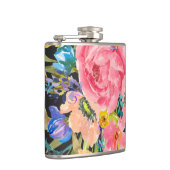 Flasques Bouquet Rose d'aquarelle (Droite)