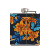 Flasques Bouquet tropical (Dos)