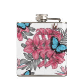 Flasques Bouquet tropical (Dos)