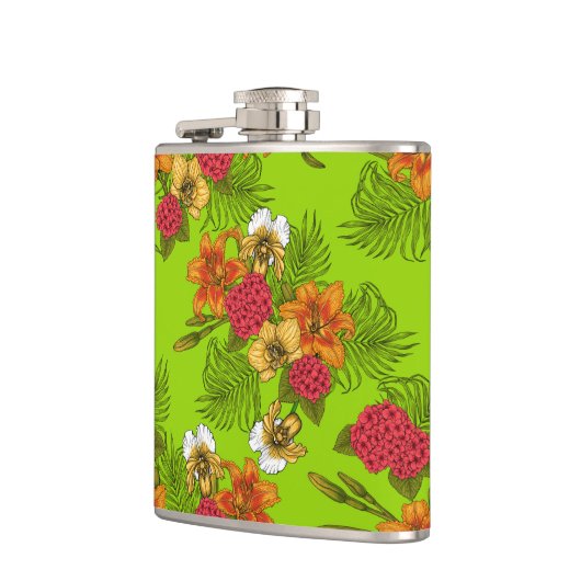 Flasques Bouquet tropical (Gauche)