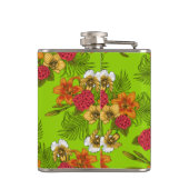 Flasques Bouquet tropical (Dos)