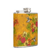 Flasques Bouquet tropical et colibris 2 (Droite)