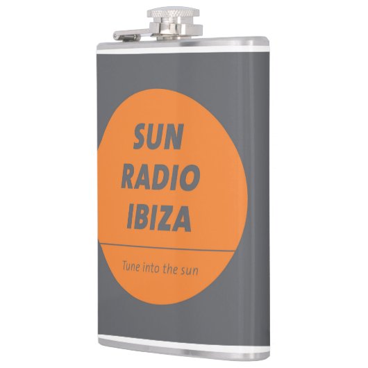 Flasques Bouteille de liqueur par Sun Radio Ibiza (Gauche)
