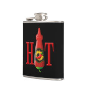 Flasques Bouteille de sauce piquante (Gauche)