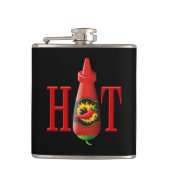 Flasques Bouteille de sauce piquante (Devant)