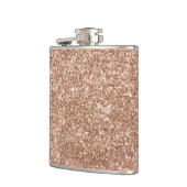 Flasques Bouteille d'eau brillante d'or d'étincelle rose de (Gauche)