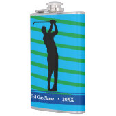 Flasques Bouteille "Jus de Birdie" de Golfer (Gauche)