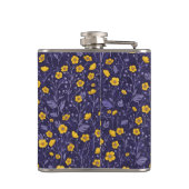 Flasques Boutons jaunes et violets (Dos)