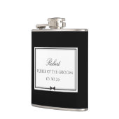 Flasques Bowtie classique personnalisée Père de la salle (Gauche)