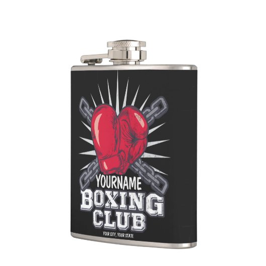 Flasques Boxer champion de course (Gauche)