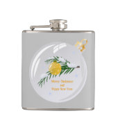 Flasques Branche de Noël décorée en bauble (Devant)