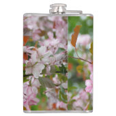 Flasques Branche délicate avec fleurs pommier (Dos)