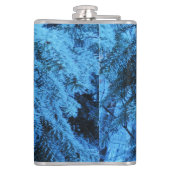 Flasques Branches d'épinette recouvertes de cristaux de nei (Dos)