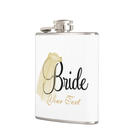 Flasques Bride Flask, 6 oz. (Gauche)