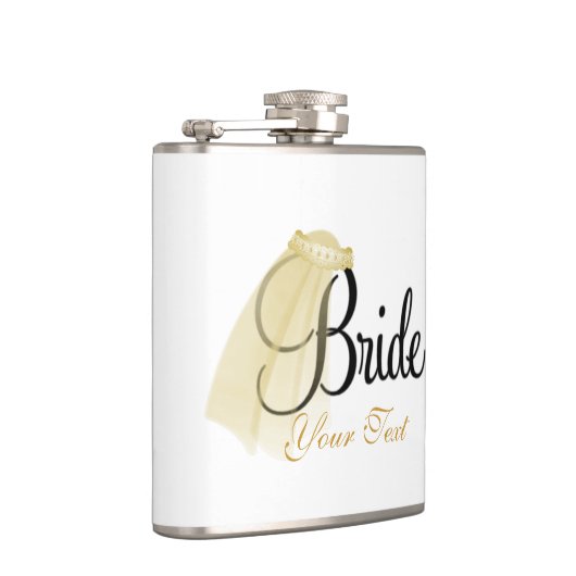 Flasques Bride Flask, 6 oz. (Droite)