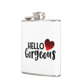 Flasques Bride Flask, 6 oz. Flèche de hanche (Gauche)