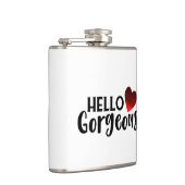 Flasques Bride Flask, 6 oz. Flèche de hanche (Droite)