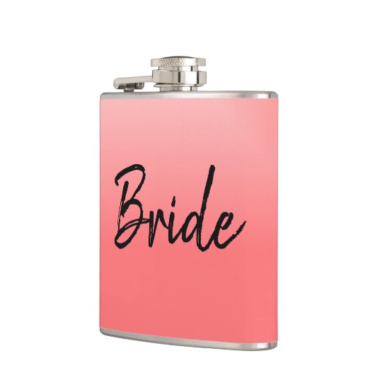 Flasques Bride rose et noire (Gauche)