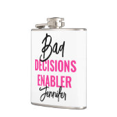 Flasques Bride’s Bad Decision Enabler Bachelorette Party (Gauche)