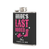 Flasques Bride’s Last Rodeo Western Bachelorette Party (Gauche)