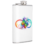 Flasques Bright infinity with rainbow butterfly (Droite)