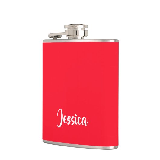 Flasques Bright red solid (Gauche)