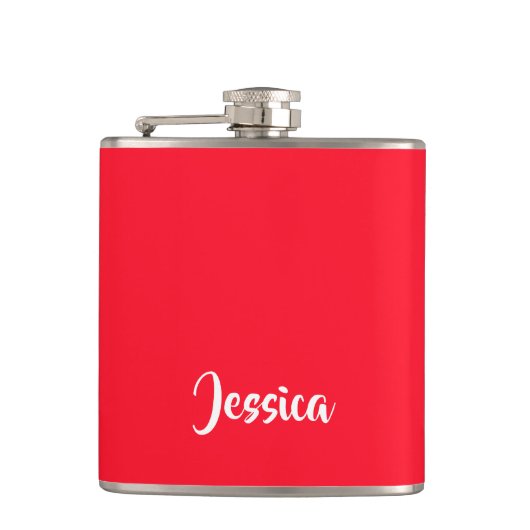 Flasques Bright red solid (Devant)
