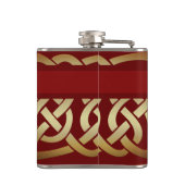 Flasques Bronze Tone Celtic (Dos)