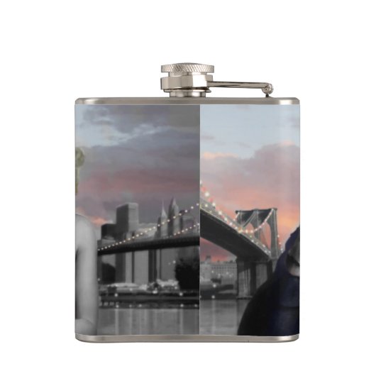 Flasques Brooklyn B&W 2 (Dos)