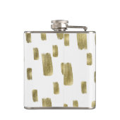 Flasques Brosse à peinture moderne or cuivre Bronze étincel (Dos)