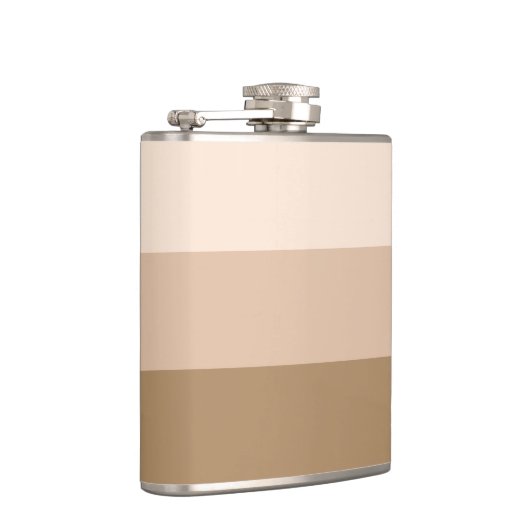 Flasques Brown Ombre strié (Droite)