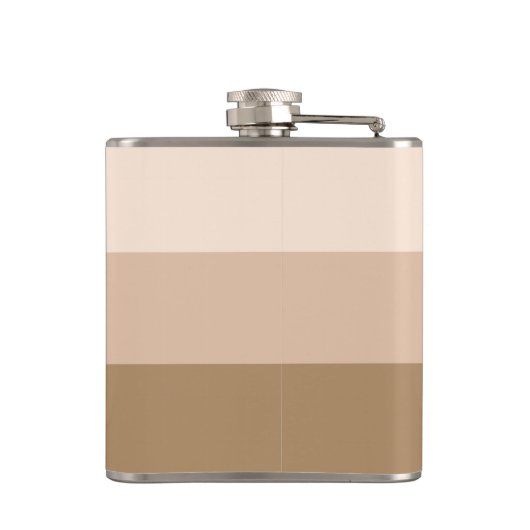 Flasques Brown Ombre strié (Dos)