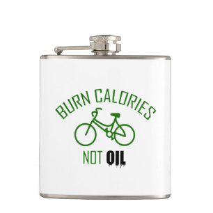 Flasques Brûler les calories et non l'huile