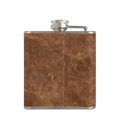 Flasques Brun rustique de Buffalo de cuir de Faux de (Dos)