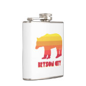 Flasques Bryson City Caroline du Nord Ours arc-en-ciel (Droite)