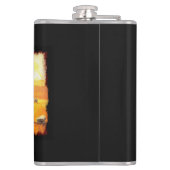 Flasques Buffalo des plaines - Exploitation d'oeuvres d'art (Dos)